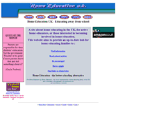 Tablet Screenshot of home-ed.co.uk